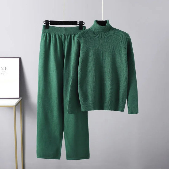 VERLAINE PARIS™ | Ensemble deux pièces Lounge en tricot torsadé
