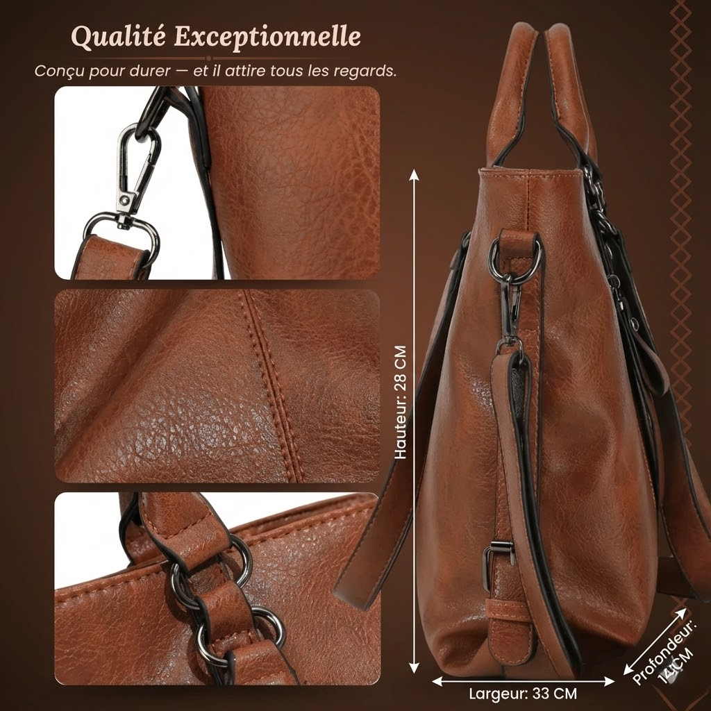 VERLAINE PARIS™| Sac Quotidien Intemporel