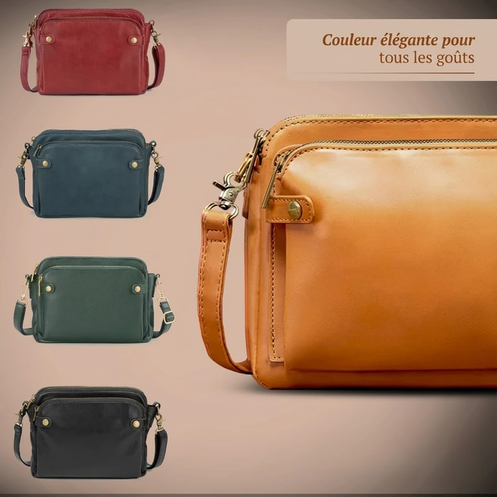 VERLAINE PARIS™| Sac en cuir classique