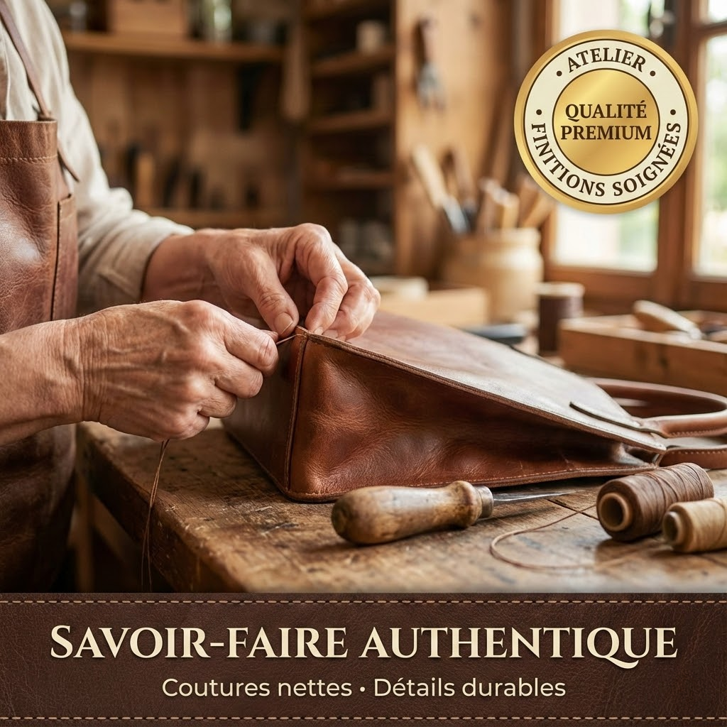 VERLAINE PARIS™ | Sac à Bandoulière en Cuir