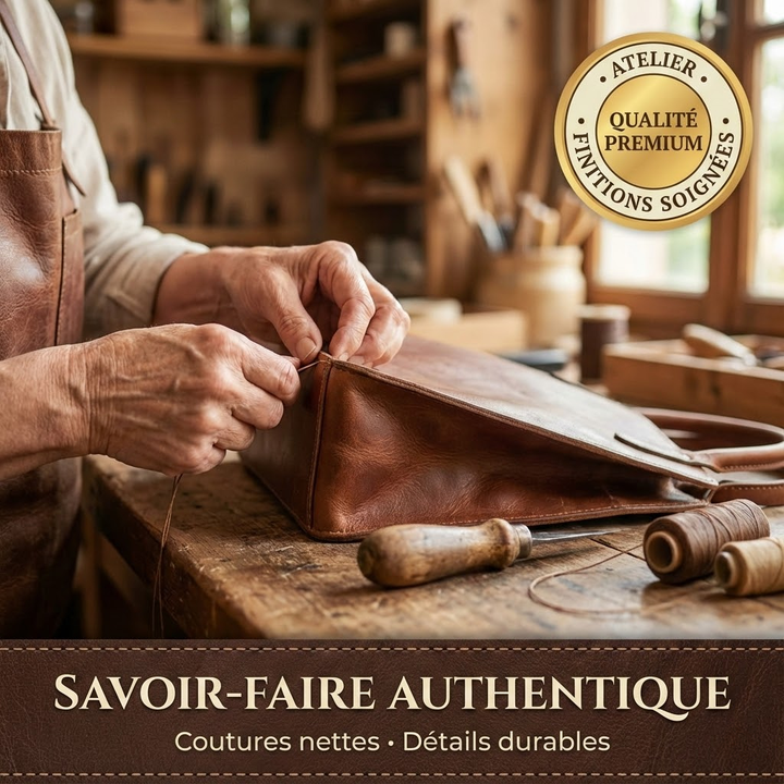 VERLAINE PARIS™ | Sac à Bandoulière en Cuir