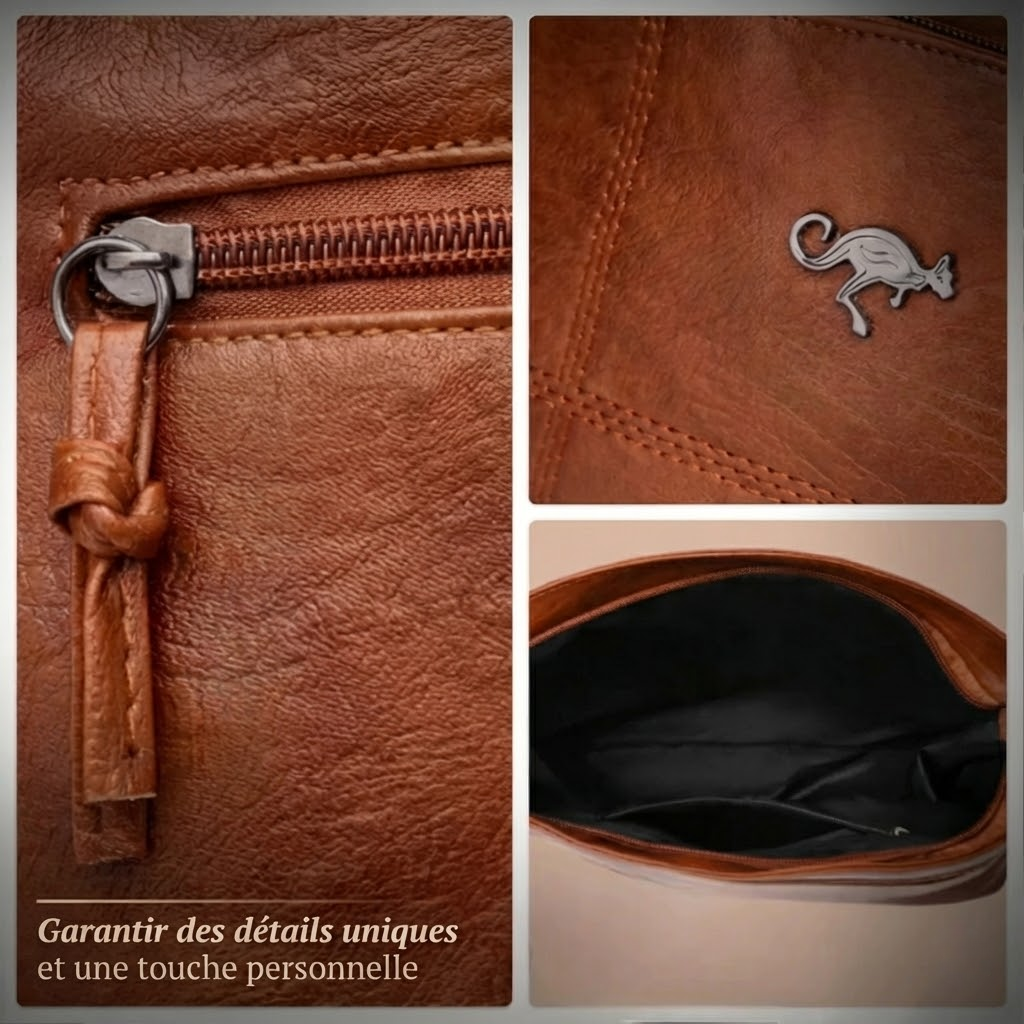 VERLAINE PARIS™ | Sac à Bandoulière en Cuir