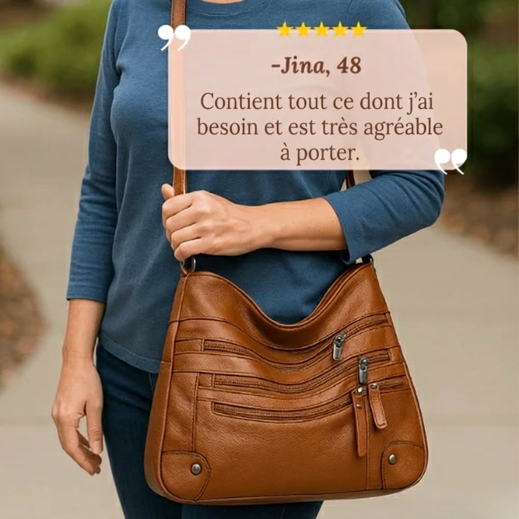 VERLAINE PARIS™ | Sac Compagnon Élégant