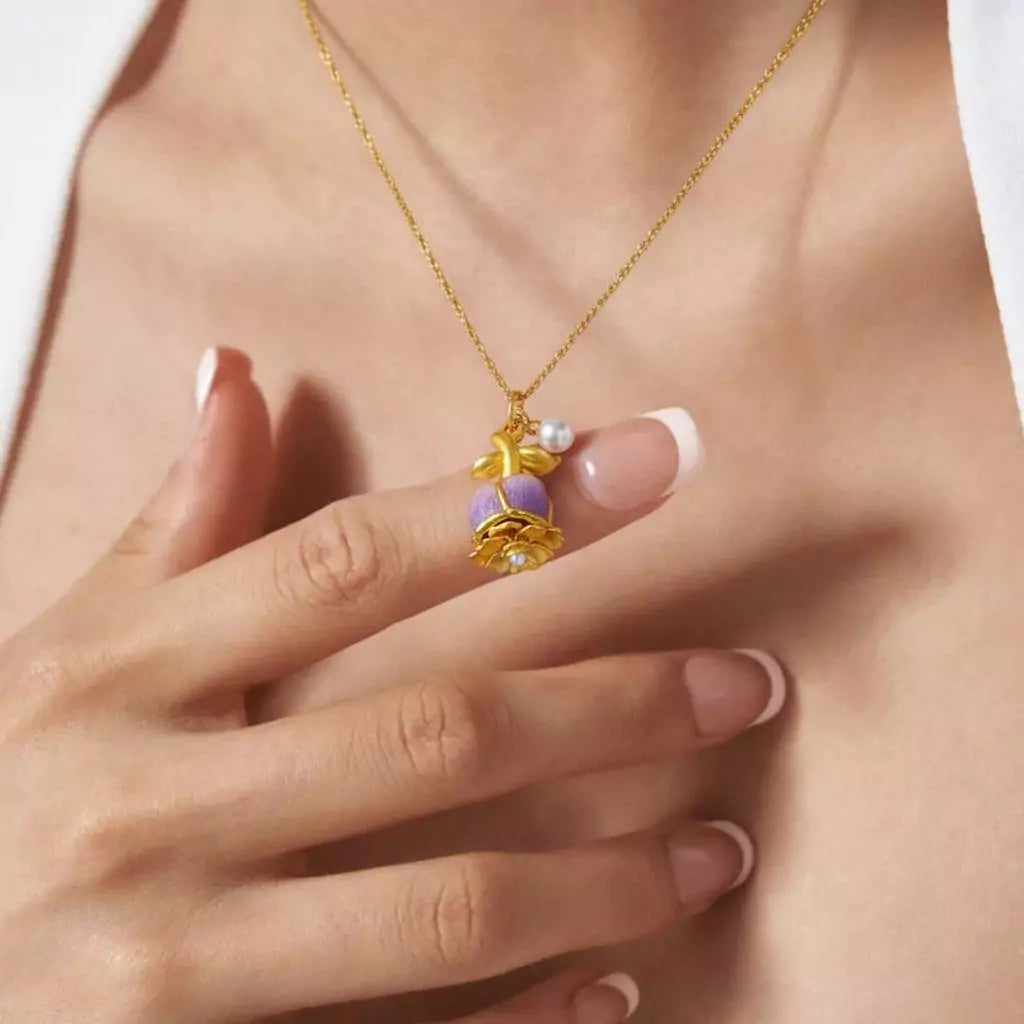 VERLAINE PARIS™ | collier Aurora Charm – La Fleur de l’Amour