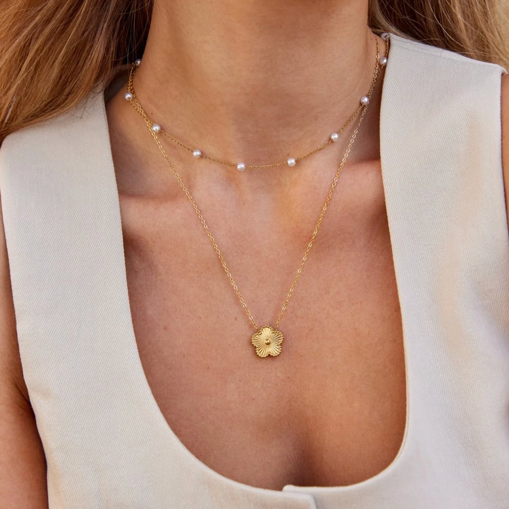 VERLAINE PARIS™ | Collier à chaîne avec perles