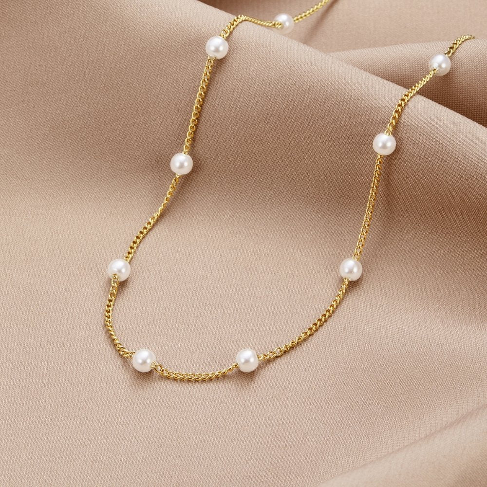 VERLAINE PARIS™ | Collier à chaîne avec perles