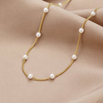 VERLAINE PARIS™ | Collier à chaîne avec perles