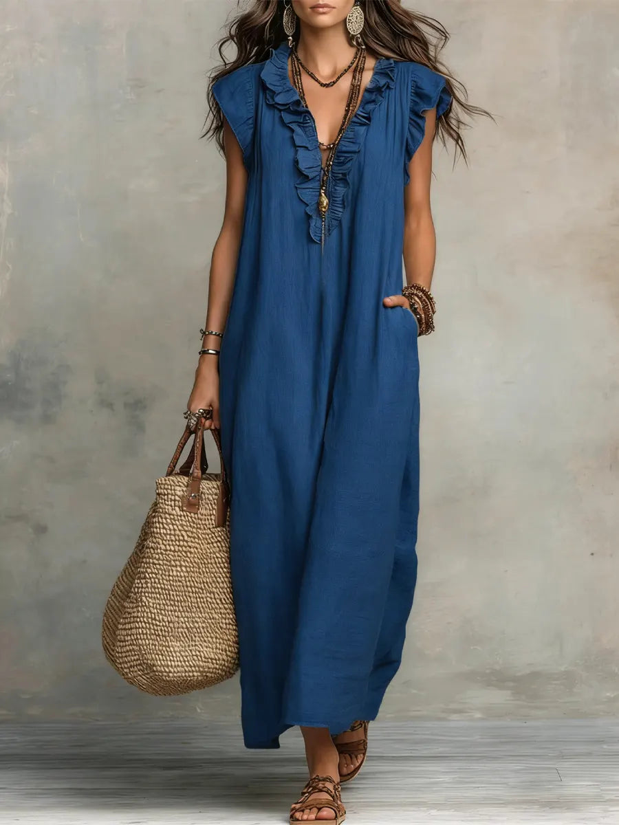 VERLAINE PARIS™| Robe Longue Bohème
