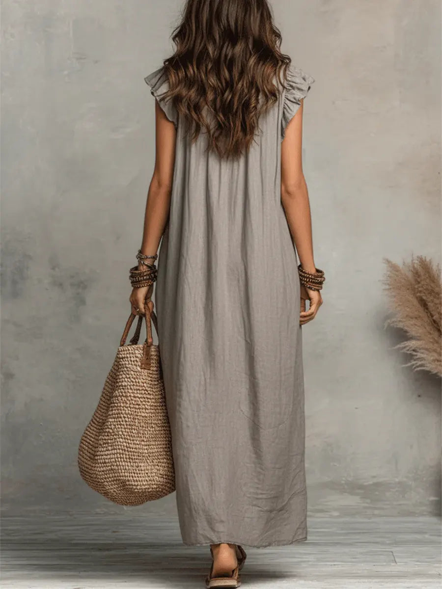 VERLAINE PARIS™| Robe Longue Bohème