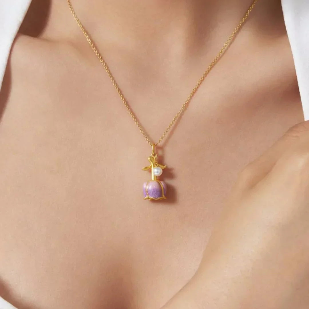 VERLAINE PARIS™ | collier Aurora Charm – La Fleur de l’Amour